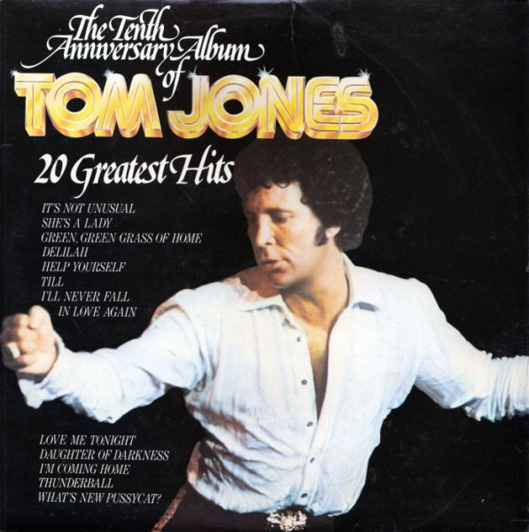 Tom Jones ‎– 20 Greatest Hits