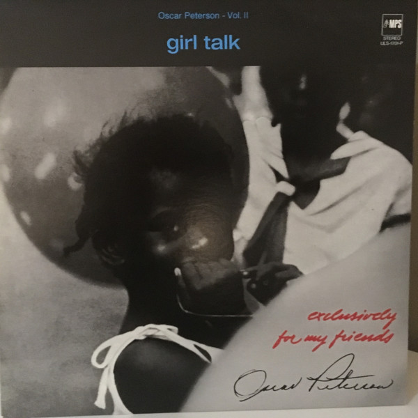 Oscar Peterson ‎– Girl Talk