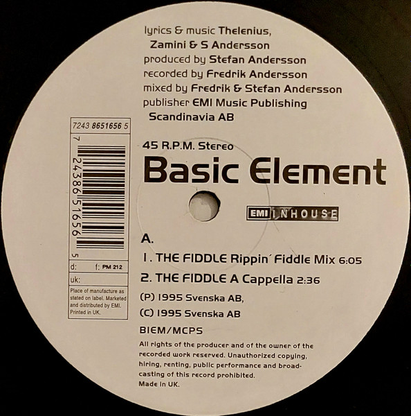 Basic Element ‎– The Fiddle