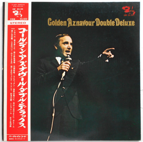 Charles Aznavour ‎– Golden Aznavour Double Deluxe