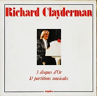 Richard Clayderman ‎– 3 Disques D'Or - 10 Partitions Musicales