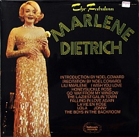 Marlene Dietrich ‎– The Fabulous Marlene Dietrich