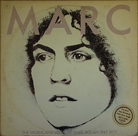 Marc Bolan ‎– The Words And Music Of Marc Bolan 1947 - 1977
