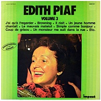 Edith Piaf ‎– Edith Piaf Volume 3