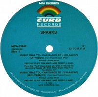 Sparks ‎– Music That You Can Dance To